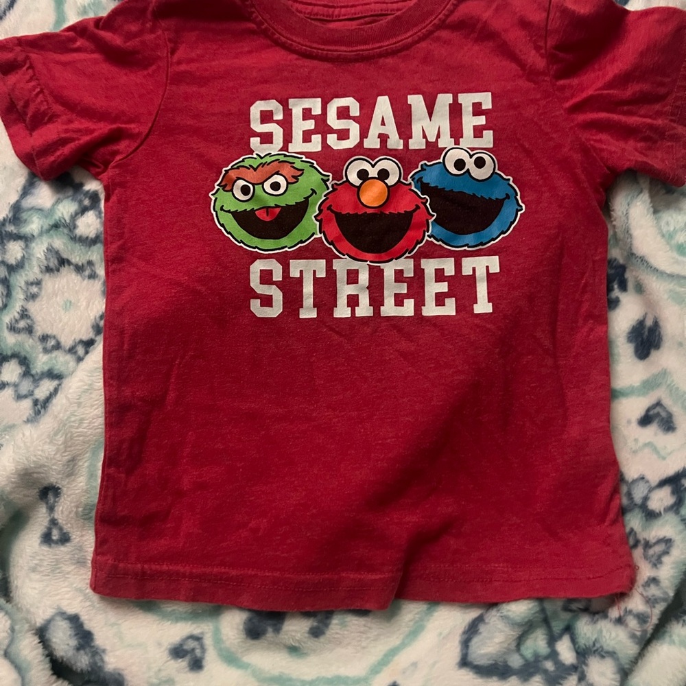 Sesame Street Red Toddler Shirt
